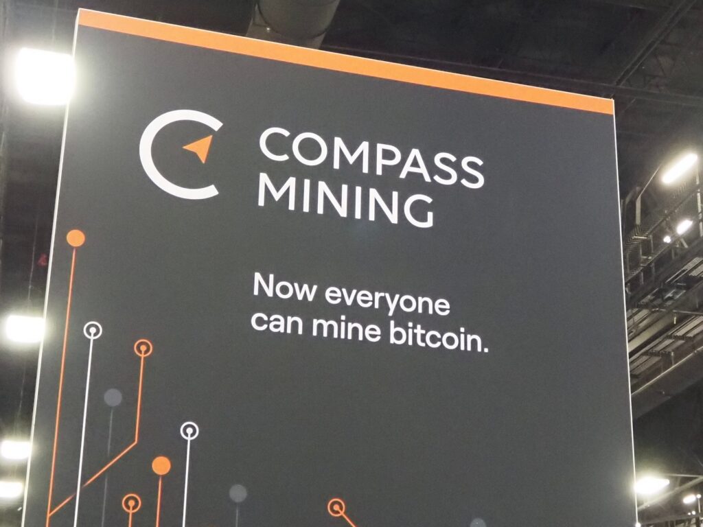 compass mining banner for news