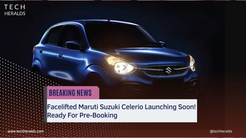 Facelifted Maruti Suzuki Celerio Launching Soon! Ready For Pre-Booking, Production Commenced In Manesar maruti suzuki celerio