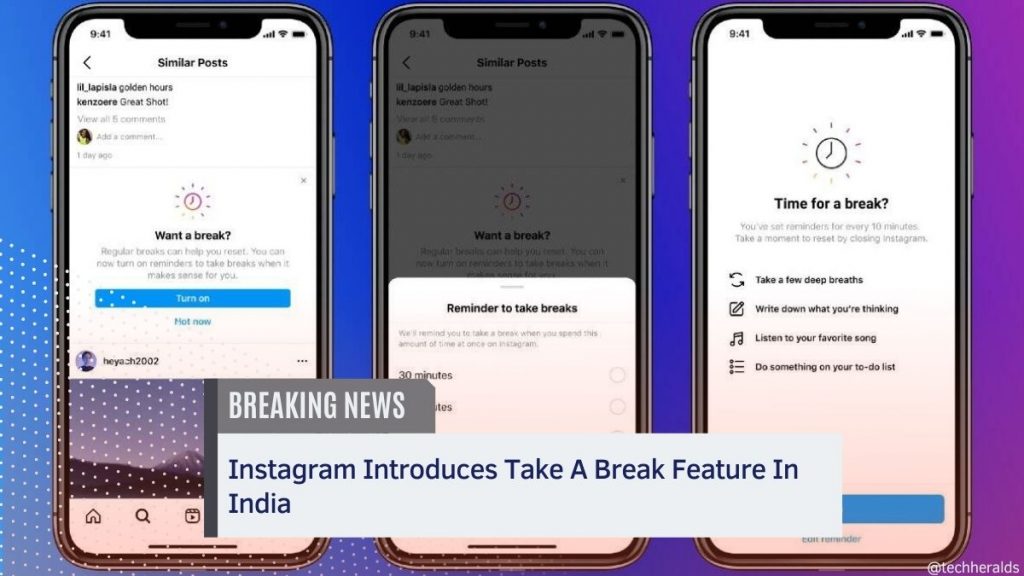 take a break feature