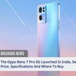 the oppo reno 7 pro 5g