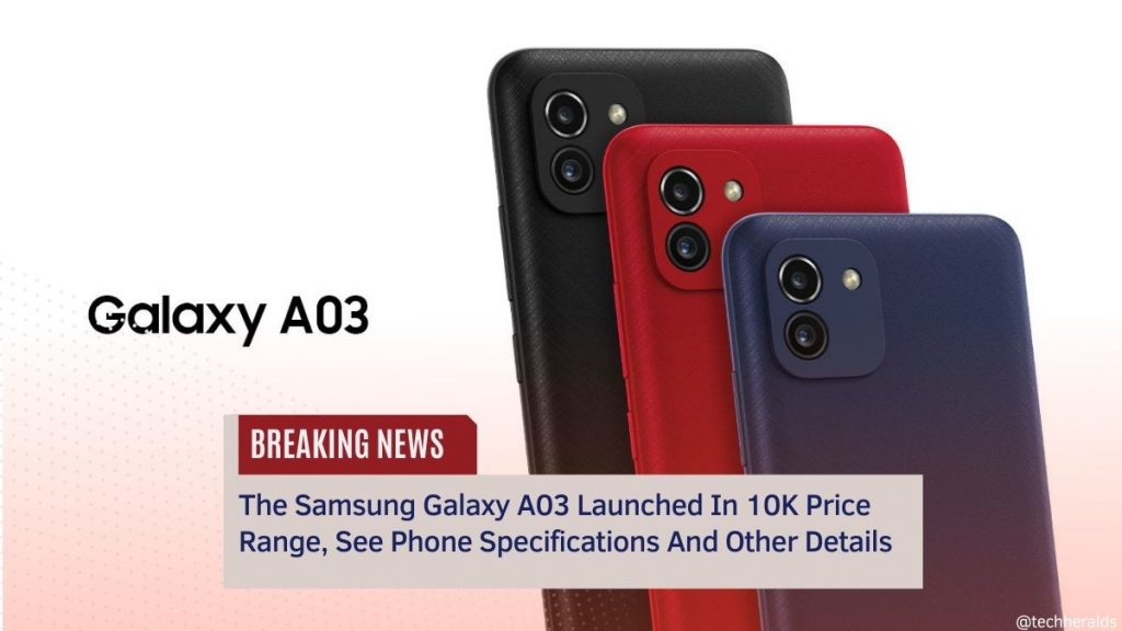 the samsung galaxy a03