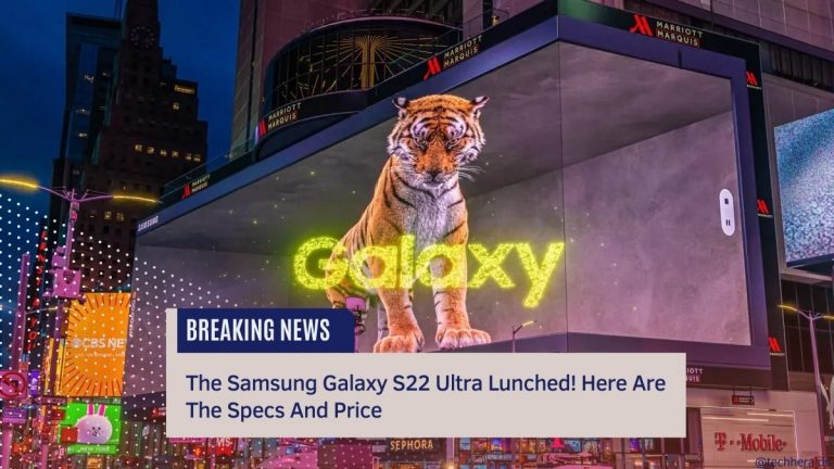 The Samsung Galaxy S22 Ultra