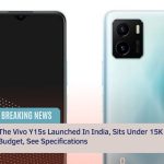 the vivo y15s