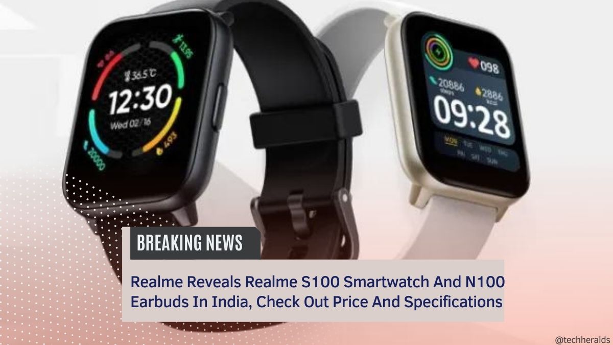 realme s100 smartwatch