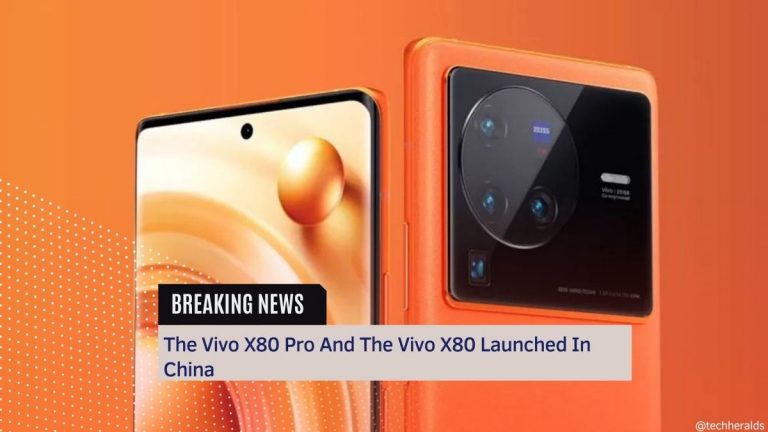 The Vivo X80 Pro And The Vivo X80