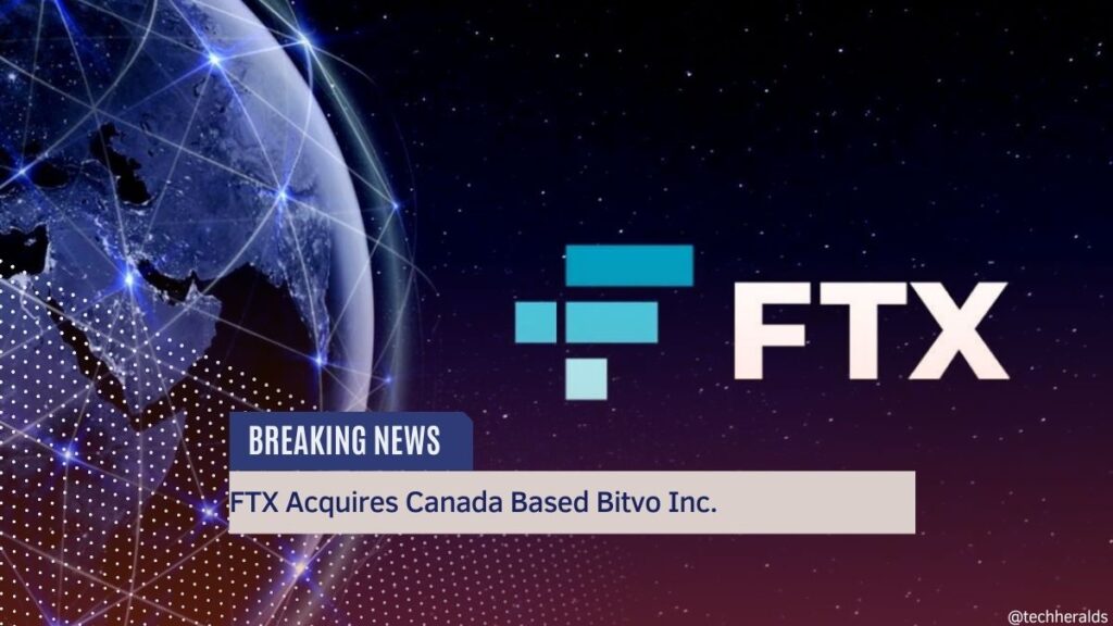 FTX Acquires Canada Based Bitvo Inc. FTX Acquires Canada Based Bitvo Inc.
