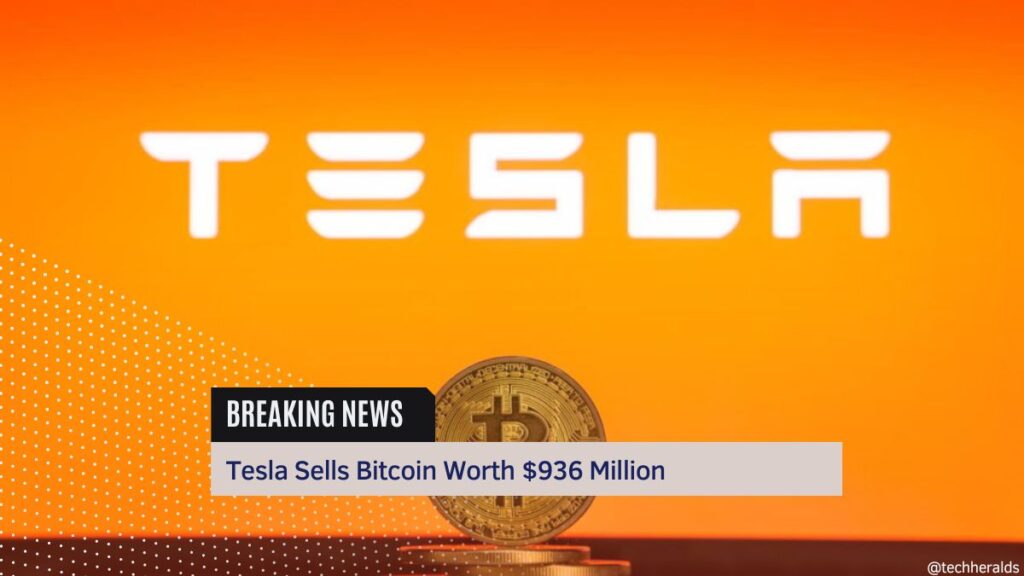 Tesla Sells Bitcoin Worth $936 Million